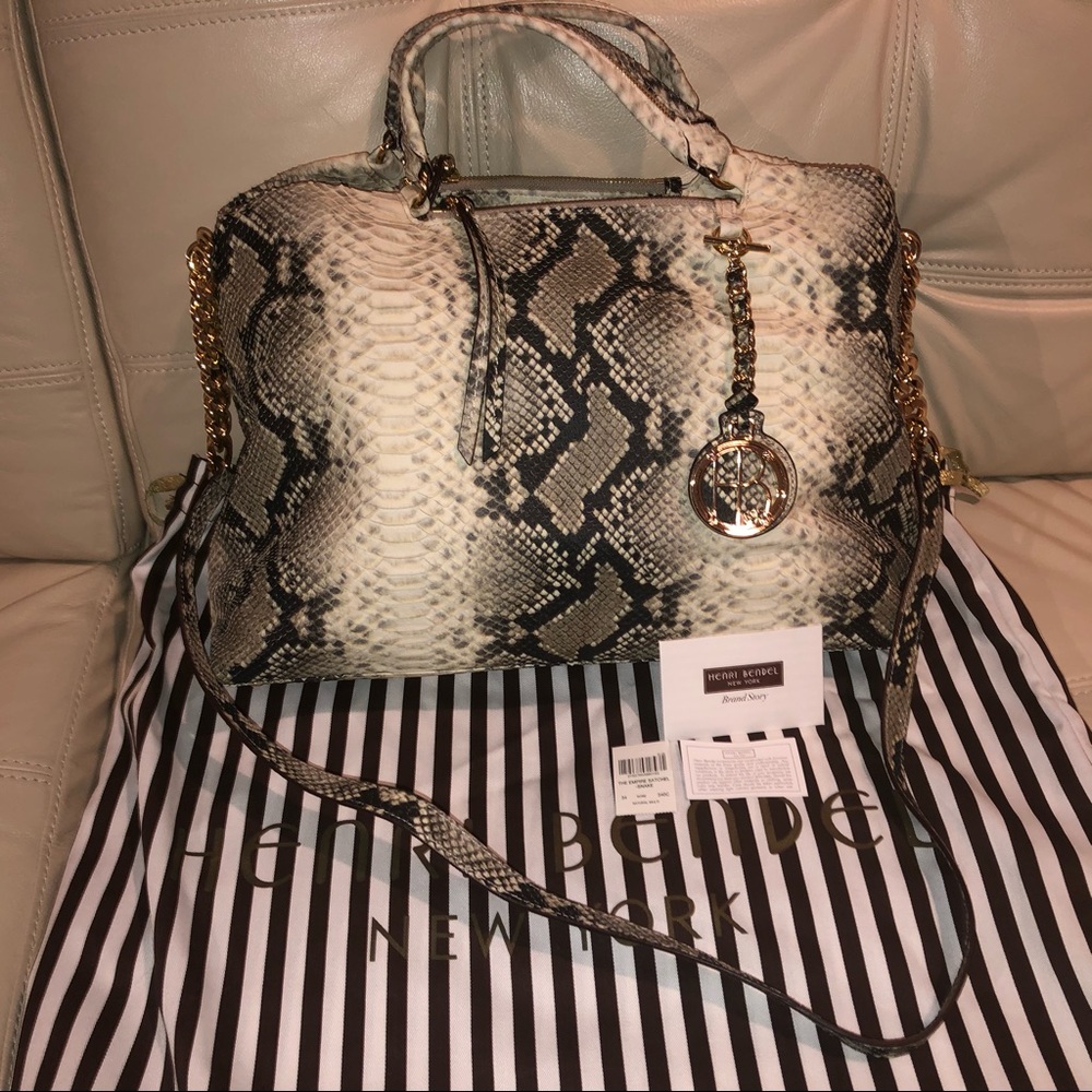 RARE***Henri Bendel Empire Satchel